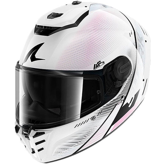 Shark Spartan RS Helmet Speed-Tech (Wht/Vio/Blk)