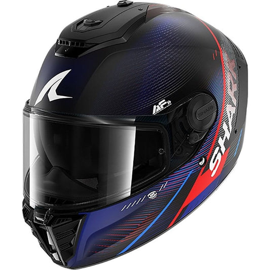 Shark Spartan RS Helmet Speed-Tech (Matt Blu/Blk/Red)