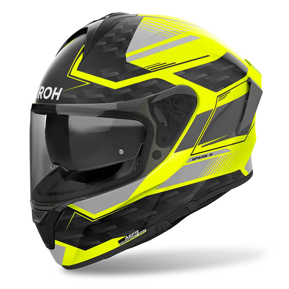 AIROH SPARK 2 ZENITH YELLOW MATT HELMET