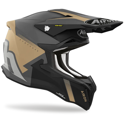 AIROH STRYKER BLAZER GOLD MATT