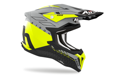 AIROH STRYCKER ‘SKIN’ YELLOW MATT