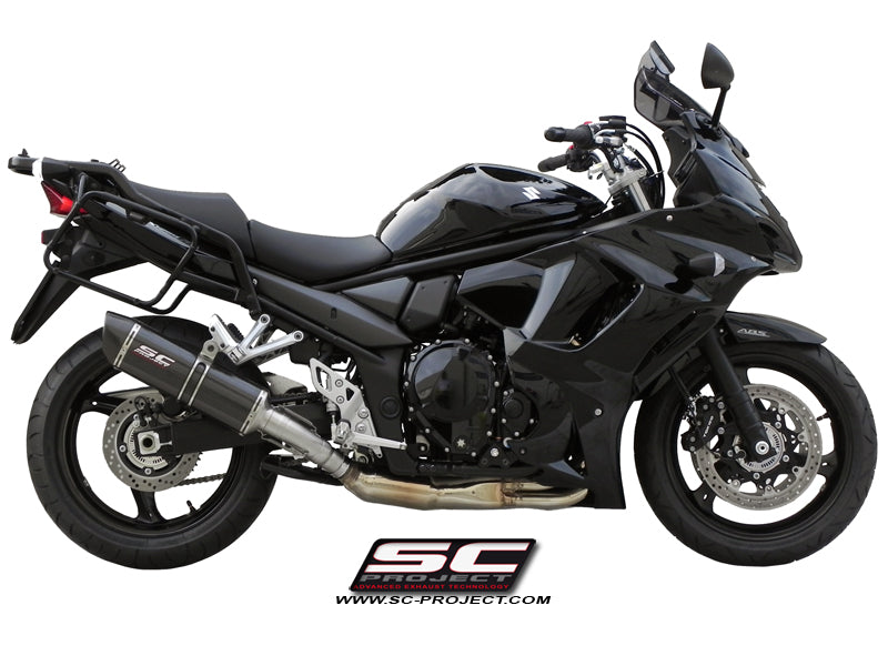 SUZUKI GSF 1250 BANDIT (2007 - 2012) / SUZUKI GSX 1250F TRAVELLER / SUZUKI GSX 650 F (2008 - 2012) Oval Muffler