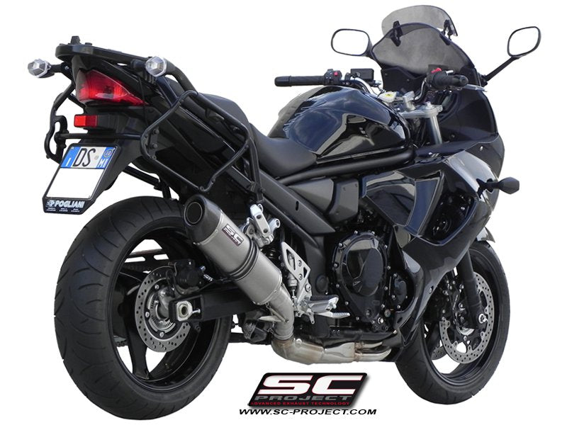 SUZUKI GSF 1250 BANDIT (2007 - 2012) / SUZUKI GSX 1250F TRAVELLER / SUZUKI GSX 650 F (2008 - 2012) Oval Muffler