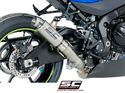 Suzuki GSX-R1000 (2017 - 2025) GP70-R Muffler, Titanium