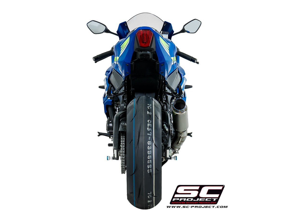 Suzuki GSX-R1000 (2017 - 2025) GP70-R Muffler, Titanium