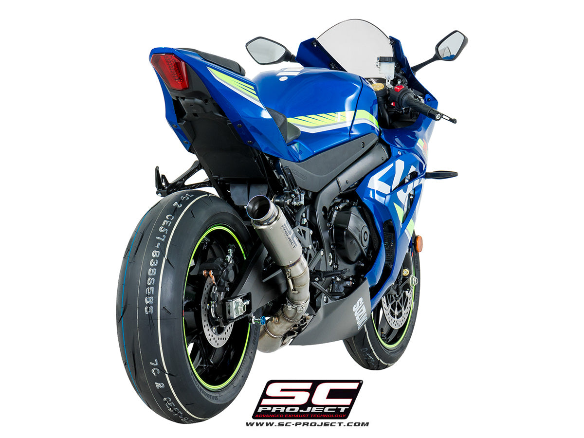 Suzuki GSX-R1000 (2017 - 2025) GP70-R Muffler, Titanium
