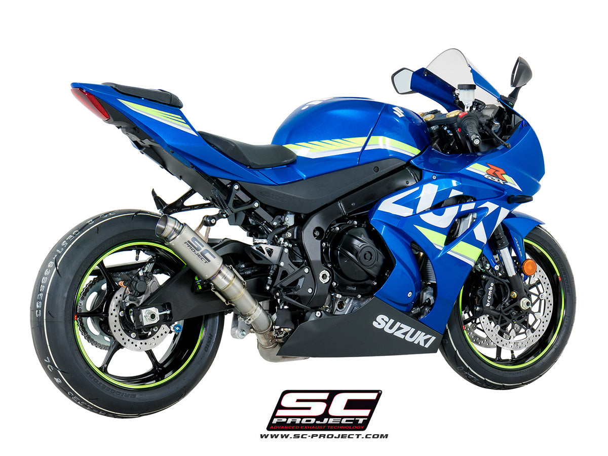 Suzuki GSX-R1000 (2017 - 2025) GP70-R Muffler, Titanium