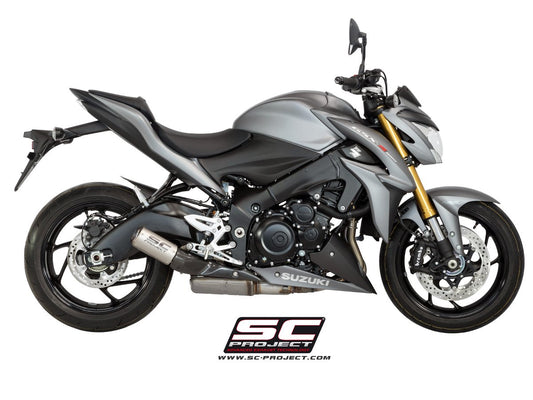SUZUKI GSX-S 1000 (2017- 2020) - F CR-T Muffler, with mesh on exit pipe