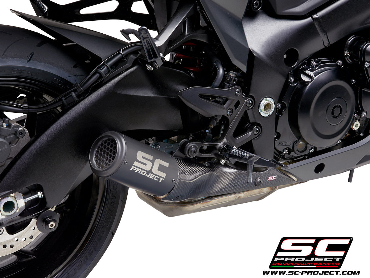 SUZUKI Katana (2019 - 2020) CR-T Muffler, with mesh on exit pipe