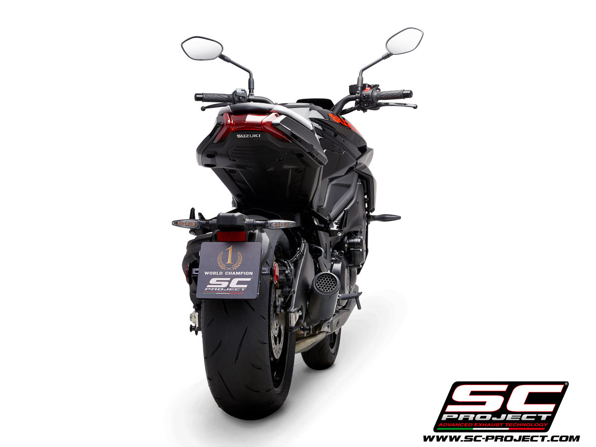 SUZUKI Katana (2019 - 2020) CR-T Muffler, with mesh on exit pipe