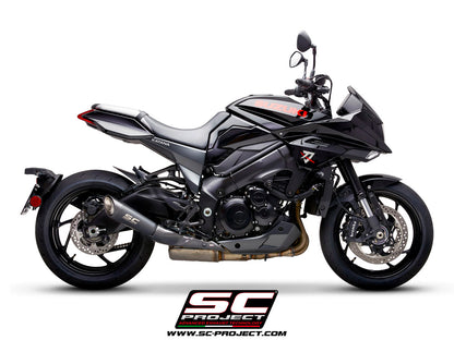 SUZUKI Katana (2019 - 2020) S1 Muffler, with Carbon fibre end cap