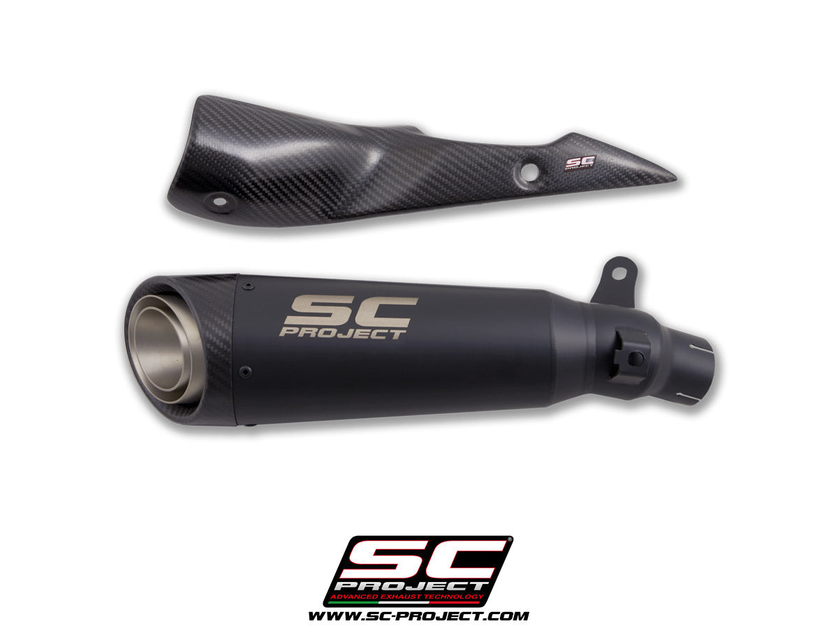 SUZUKI Katana (2019 - 2020) S1 Muffler, with Carbon fibre end cap