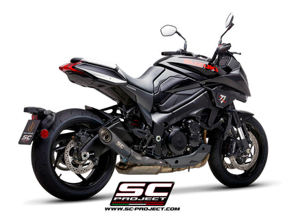 SUZUKI Katana (2019 - 2020) S1 Muffler, with Carbon fibre end cap