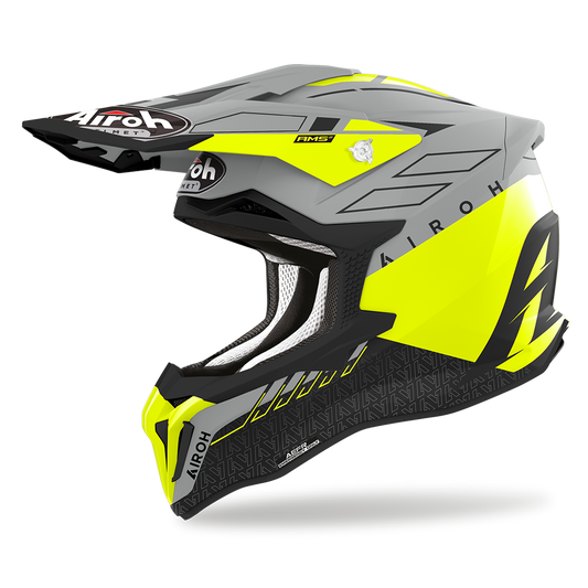 AIROH STRYCKER ‘SKIN’ YELLOW MATT