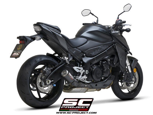 SUZUKI GSX-S 950 (2021 - 2024) CR-T Muffler, with titanium mesh on muffler exit