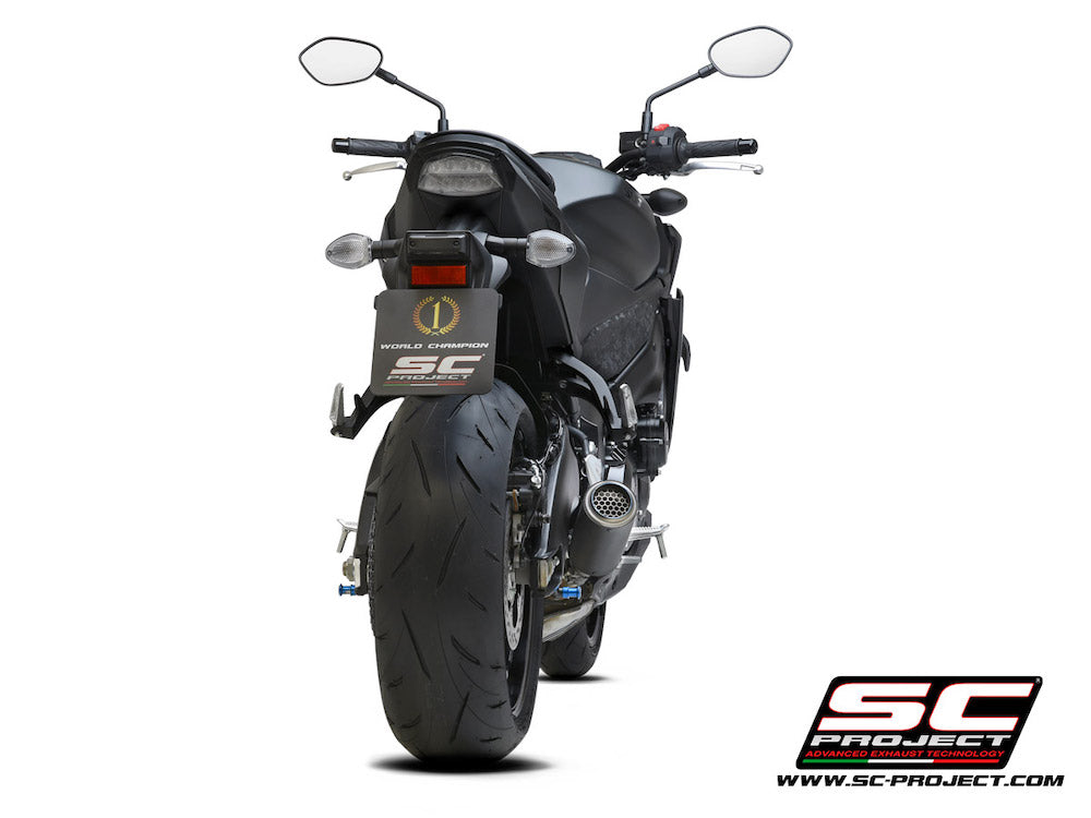 SUZUKI GSX-S 950 (2021 - 2024) CR-T Muffler, with titanium mesh on muffler exit