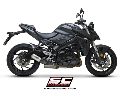 SUZUKI GSX-S 950 (2021 - 2024) CR-T Muffler, with titanium mesh on muffler exit