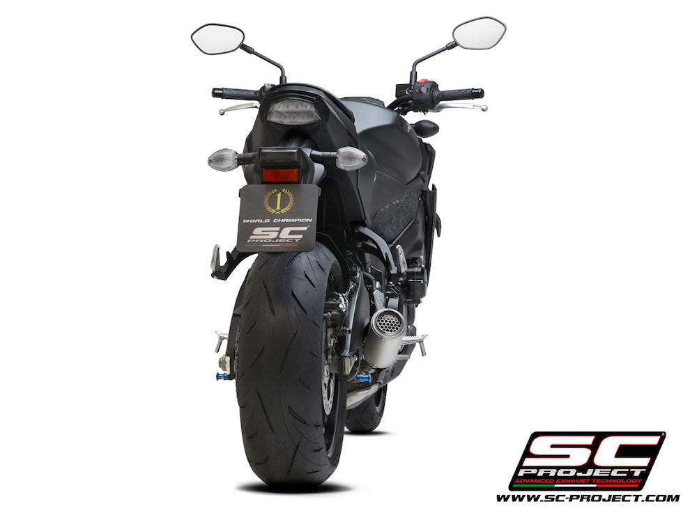 SUZUKI GSX-S 950 (2021 - 2024) CR-T Muffler, with titanium mesh on muffler exit