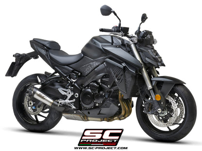 SUZUKI GSX-S 950 (2021 - 2024) S1 Muffler, Titanium, with Carbon fiber end cap