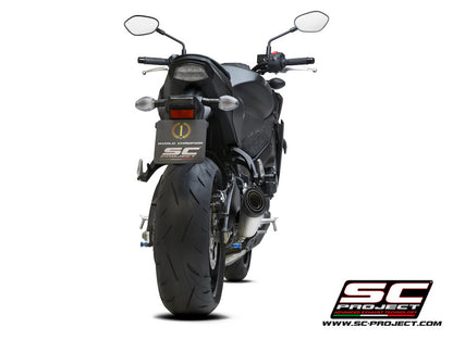 SUZUKI GSX-S 950 (2021 - 2024) S1 Muffler, Titanium, with Carbon fiber end cap