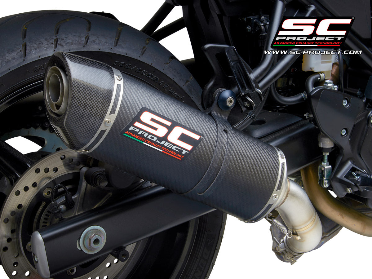 SUZUKI SV650 / SV650 A2 2021-2024 - OVAL MUFFLER