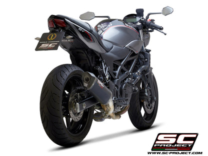 Suzuki SV650 / SV650 A2 (2021 - 2025) SC1-S Muffler, with Carbon fibre end cap