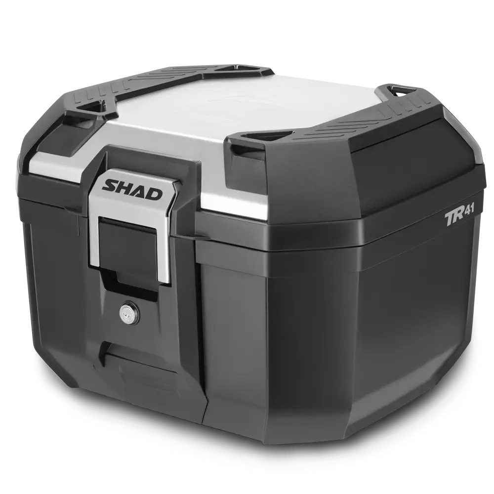 SHAD Top Case TR41 Terra Black/Aluminium (X0TR41200)