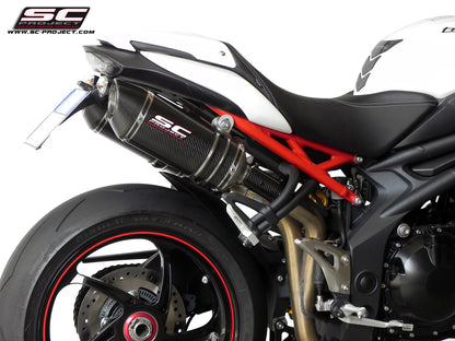 TRIUMPH SPEED TRIPLE 1050 (2011 - 2015) Oval Mufflers