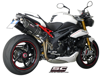 TRIUMPH SPEED TRIPLE 1050 (2011 - 2015) Oval Mufflers