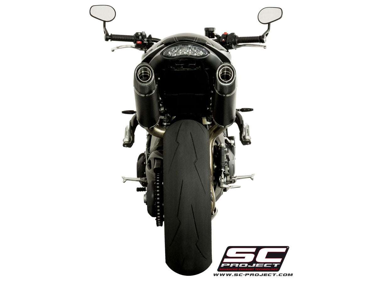 TRIUMPH SPEED TRIPLE 1050 (2016 - 2017) - S - R Oval Mufflers