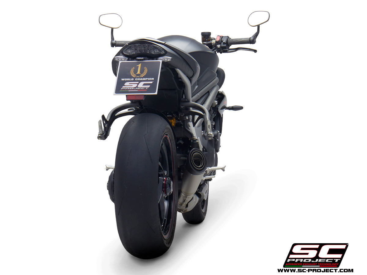 TRIUMPH SPEED TRIPLE 1050 (2018 - 2020) - S - RS S1 Muffler, Titanium