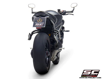TRIUMPH SPEED TRIPLE 1050 (2018 - 2020) - S - RS S1 Muffler, Titanium