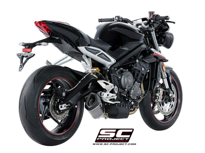 TRIUMPH STREET TRIPLE 765 (2017 - 2019) - S - R - RS SC1-R Muffler