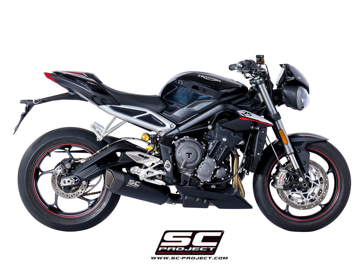 TRIUMPH STREET TRIPLE 765 (2017 - 2019) - S - R - RS SC1-R Muffler