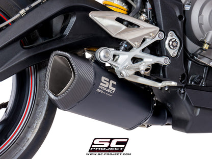 TRIUMPH STREET TRIPLE 765 (2017 - 2019) - S - R - RS SC1-R Muffler