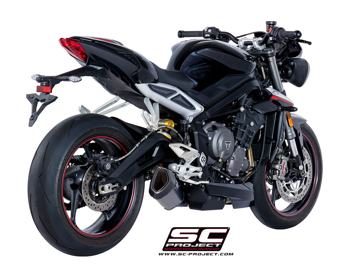 TRIUMPH STREET TRIPLE 765 (2017 - 2019) - S - R - RS SC1-R Muffler