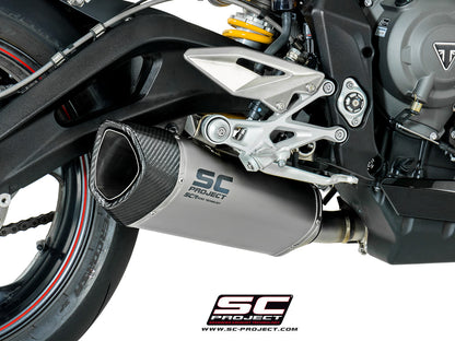 TRIUMPH STREET TRIPLE S 660 - A2 (2017 - 2019) SC1-R Muffler