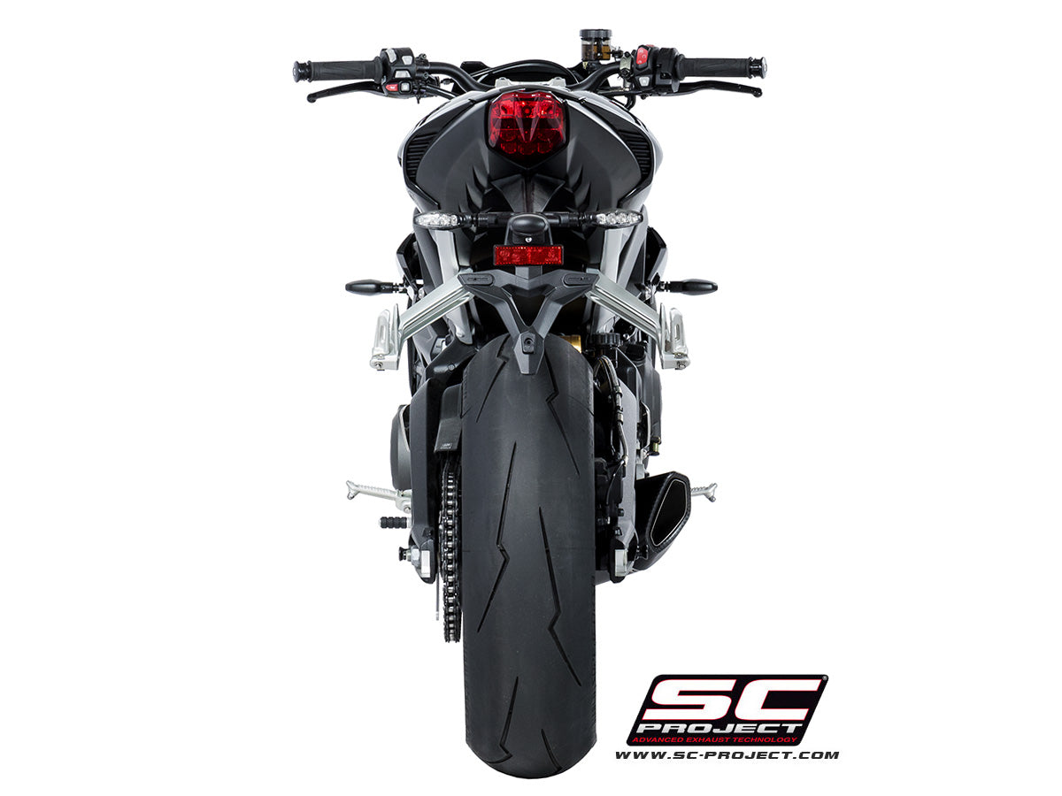 TRIUMPH STREET TRIPLE S 660 - A2 (2017 - 2019) SC1-R Muffler