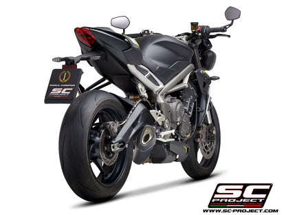 TRIUMPH STREET TRIPLE S 660 - A2 (2020-2022) SC1-R Muffler