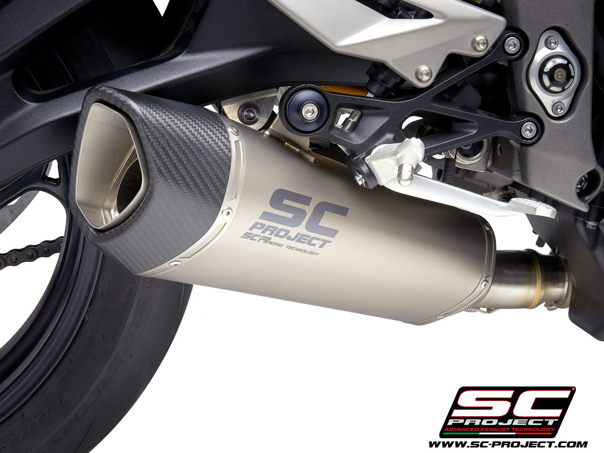 TRIUMPH STREET TRIPLE S 660 - A2 (2020-2022) SC1-R Muffler