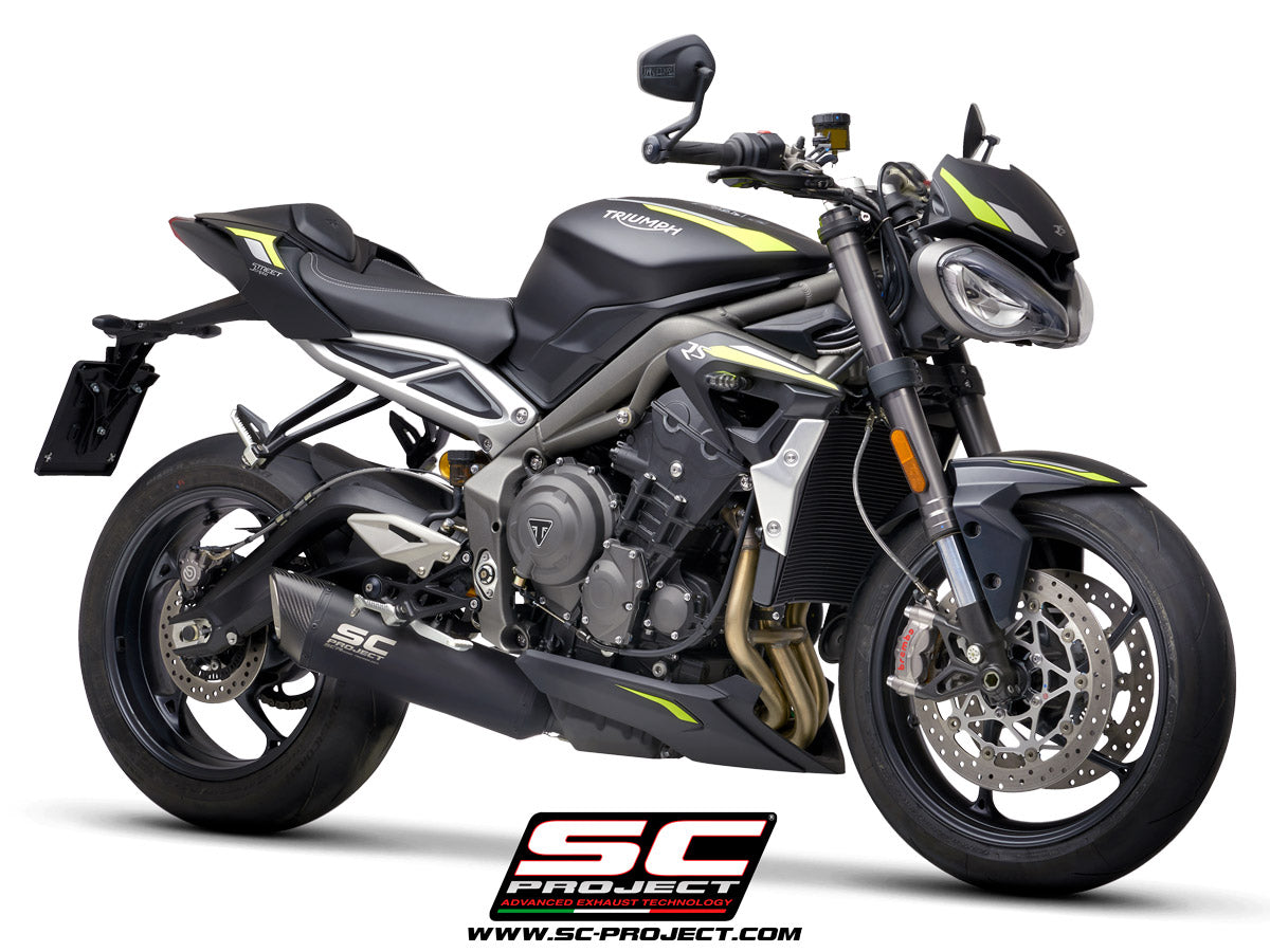 TRIUMPH STREET TRIPLE S 660 - A2 (2020-2022) SC1-R Muffler