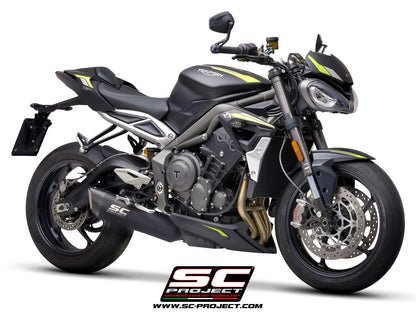 TRIUMPH STREET TRIPLE S 660 - A2 (2020-2022) SC1-R Muffler