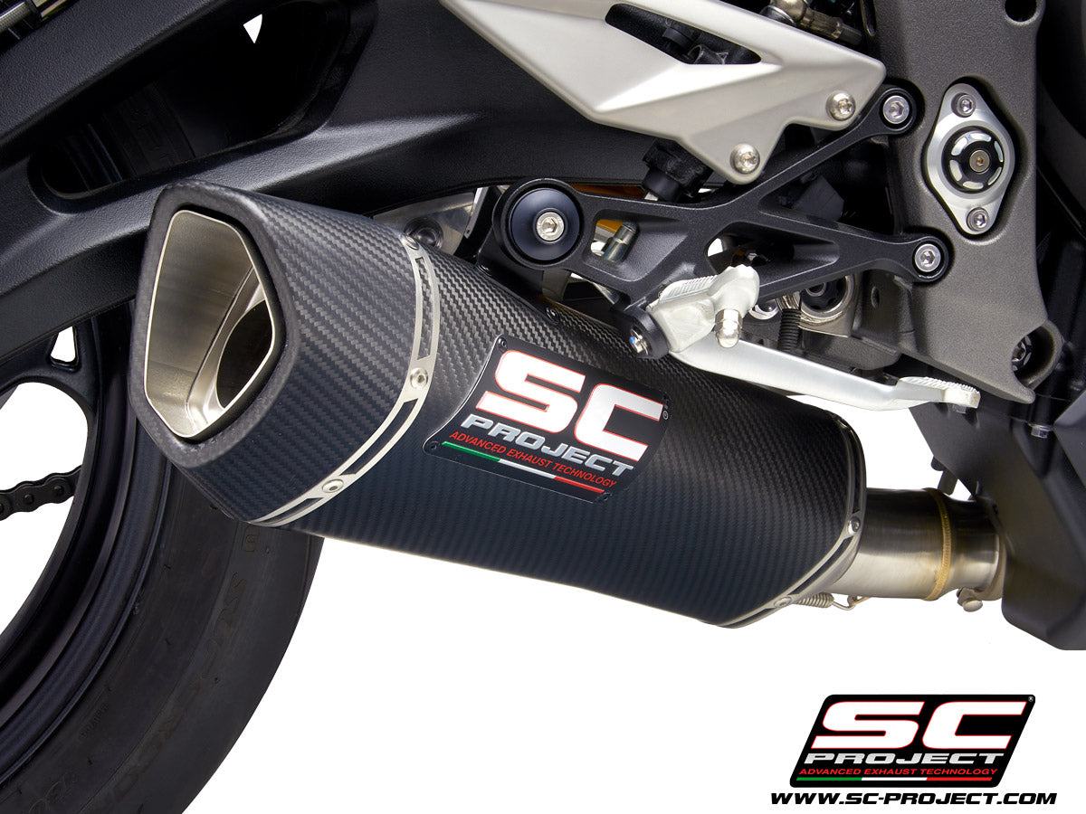 TRIUMPH STREET TRIPLE S 660 - A2 (2020-2022) SC1-R Muffler