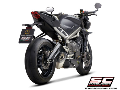 TRIUMPH STREET TRIPLE S 660 - A2 (2020-2022) SC1-R Muffler