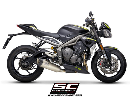 TRIUMPH STREET TRIPLE S 660 - A2 (2020-2022) SC1-R Muffler