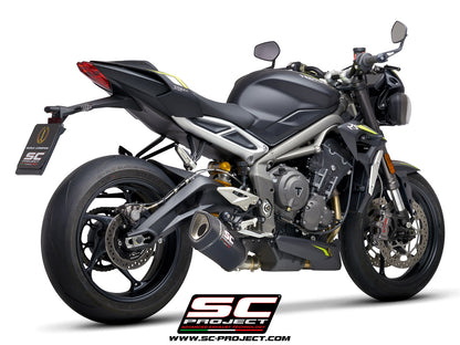 TRIUMPH STREET TRIPLE S 660 - A2 (2020-2022) SC1-R Muffler