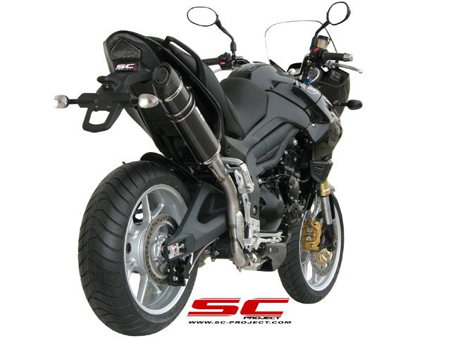 TRIUMPH TIGER 1050 (2007 - 2012) Oval Muffler, High Position