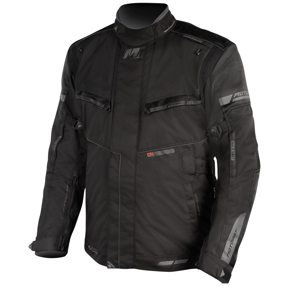 MotoDry TOURMAX 2 JACKET BLACK/ANTH