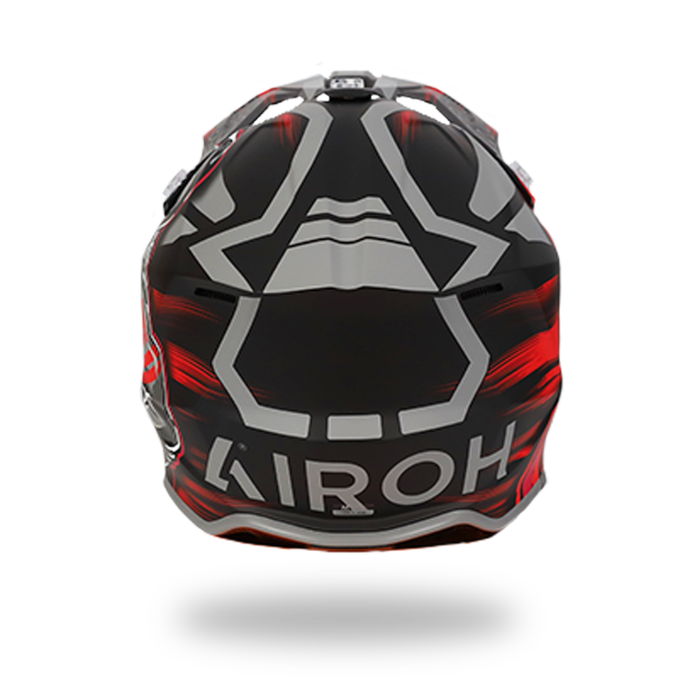 AIROH WRAAAP CYBER RED MATT