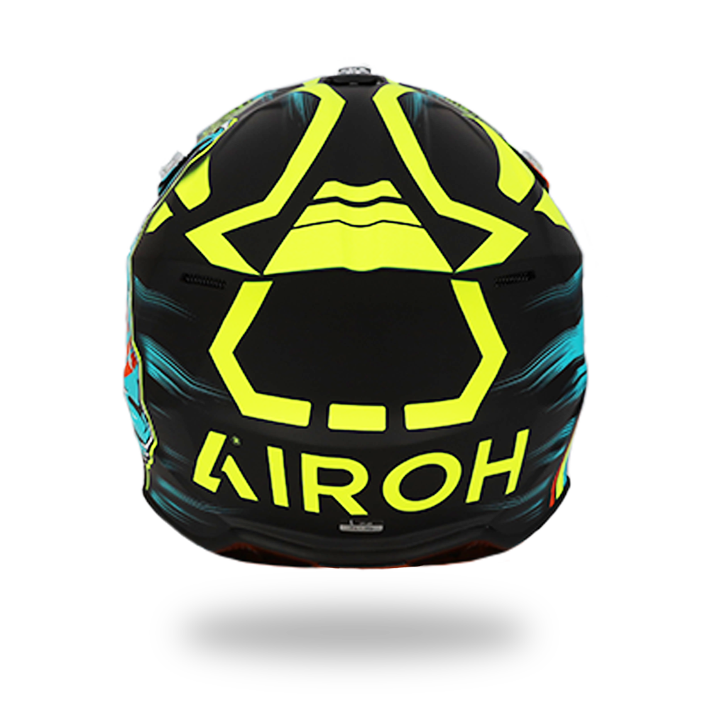 AIROH WRAAAP ‘CYBER’ YELLOW MATT